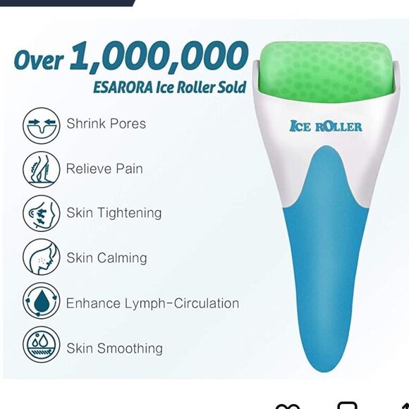 NIB- ESARORA Ice Roller for Face & Eye, Puffiness, Migraine, Pain Relief - Picture 5 of 9